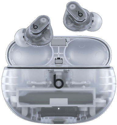 Beats Studio Buds + True Wireless in-ear høretelefoner (gennemsigtigt)