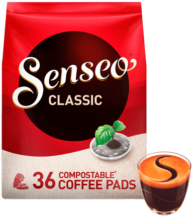 Senseo Classic medium-kop kaffepuder 4061174 (36 stk)