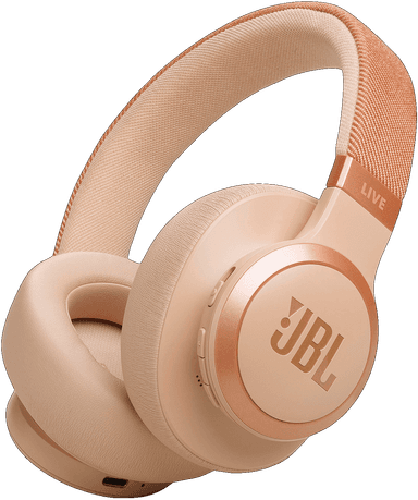 JBL Live 770NC wireless around-ear headphones (pink)