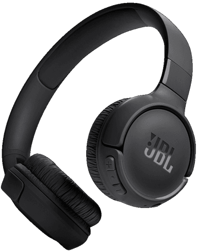 JBL Tune 525BT trådløse on-ear høretelefoner (sort)