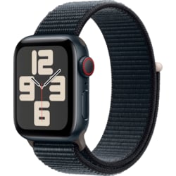 Apple Watch SE 2nd Gen 40mm LTE (Midnat Alu/Midnat sportsrem S/L)