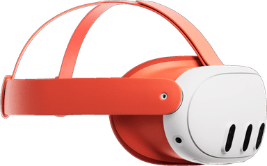 Meta Quest 3 stof ansigtsinterface (orange)