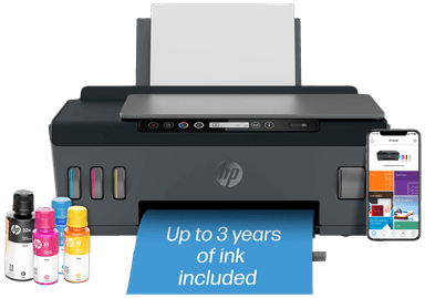 HP Smart Tank Plus 555 AIO inkjet printer