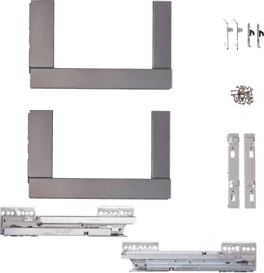 Epoq NPS Crystal Plus skuffesider og sliders 30 40kg høj