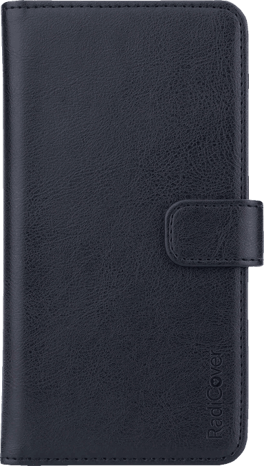RadiCover 2i1 5,5"-6,5" universelt etui med pung (sort)