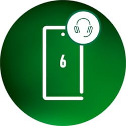 Support til mobiltelefon - 6 måneder