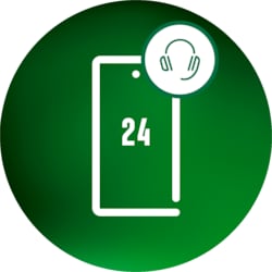 Support til mobiltelefon - 24 måneder