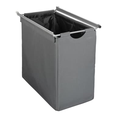 Epoq Udtrækskurv 40 cm (grå tekstil)