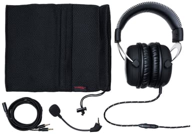 HyperX Cloud Pro gaming headset (sølv)