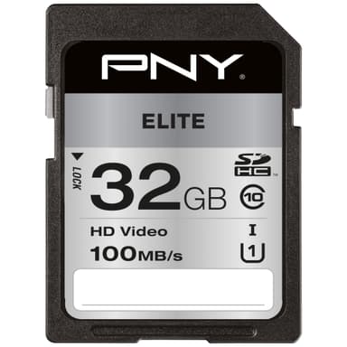 Dusør komme Forhåbentlig PNY Elite SDHC hukommelseskort 32 GB | Elgiganten