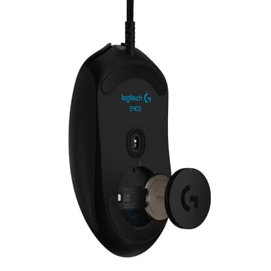 Logitech G403 Prodigy gaming mus - sort