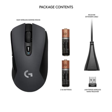Logitech G603 trådløs gaming mus