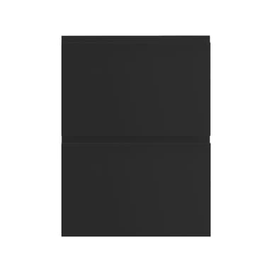 Epoq Integra 2-delt front til opvaskemaskine 60x70 (sort)