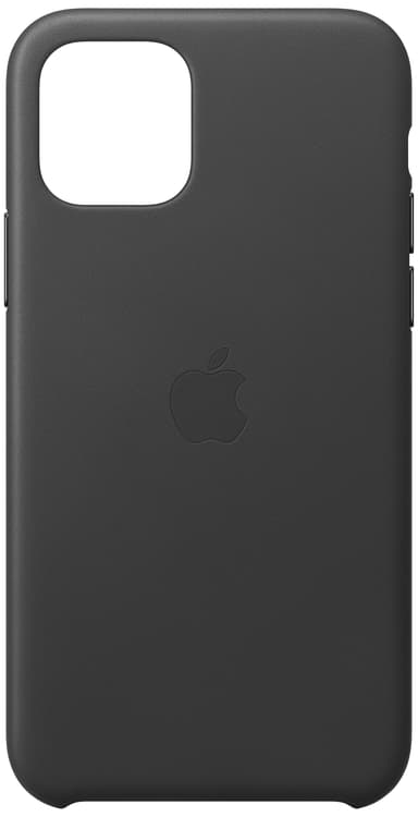 iPhone 11 Pro lædercover (sort)