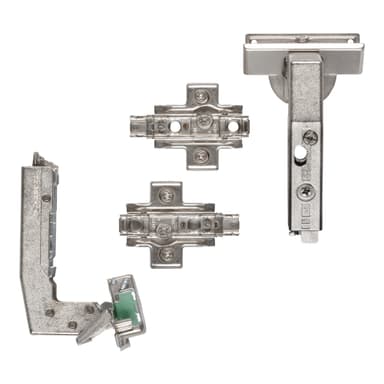 Epoq Tiomos softclose hængsel 110 90A 2 stk (sølv)
