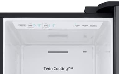 Samsung side-by-side køleskab RS68N8231B1 (sort)