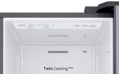 Samsung side-by-side køleskab RS68N8231SL (stål)