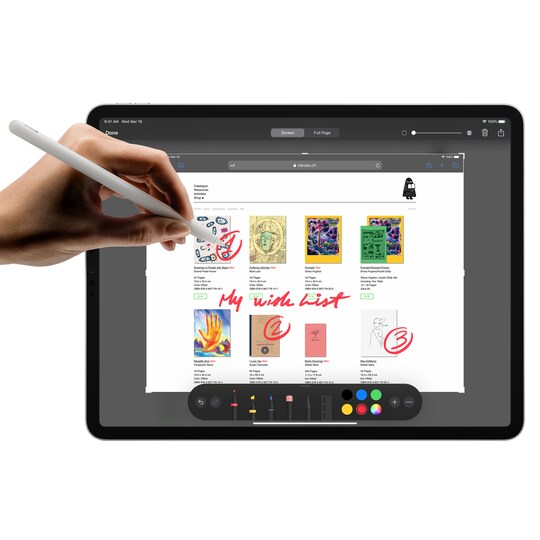 iPad Pro 11" 2020 1 TB wi-fi + mobilnet (sølv)