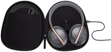 Bose Noise Cancelling Headphones 700 + opladeretui (grå/rosa guld)
