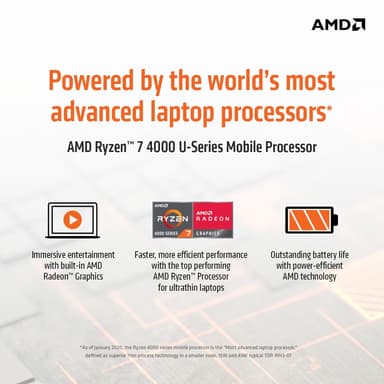 Asus Vivobook S14 R7-4/8/512 14" bærbar computer (Indie Black)