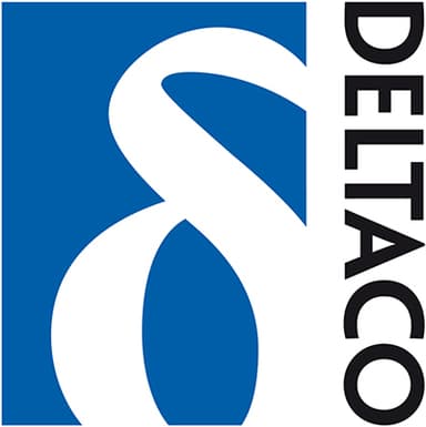 DELTACO modulkabel, 6P4C(RJ11) til 6P4C(RJ11), 2m, hvid