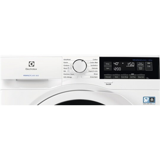 Electrolux PerfectCare 800 vaskemaskine EW8F6248A1 (hvid)