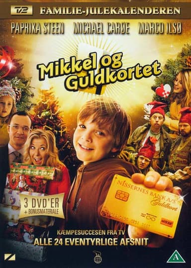 JULEKALENDER: MIKKEL OG GULDKORTET (DVD)