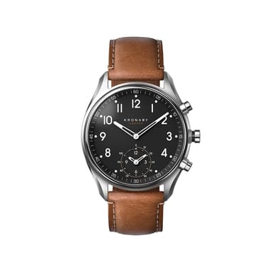 Kronaby Hybrid Smartwatch Apex 43mm stål sort skive