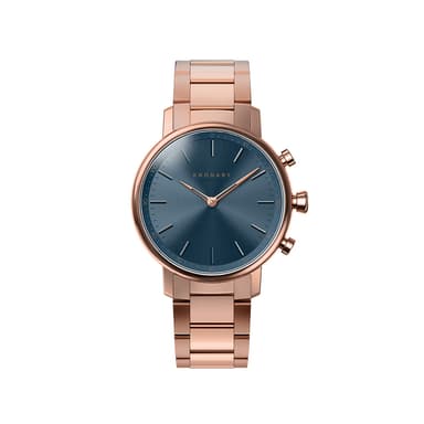 Kronaby Hybrid Smartwatch Carat 38mm rosé blå skive