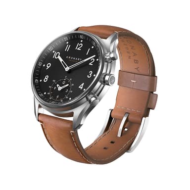 Kronaby Hybrid Smartwatch Apex 43mm stål sort skive