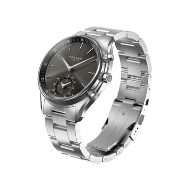 Kronaby Hybrid Smartwatch Sekel 43mm stål sort skive