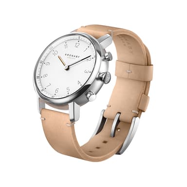 Kronaby Hybrid Smartwatch Nord 38mm stål hvid skive