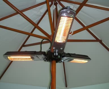 Trio parasolvarmer