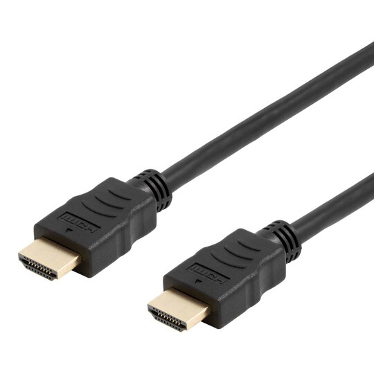 indeks mørkere nåde DELTACO fleksibelt HDMI kabel, 4K UltraHD med 30Hz, 5m, sort | Elgiganten