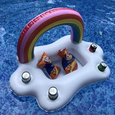 Oppustelig kopholder Rainbow