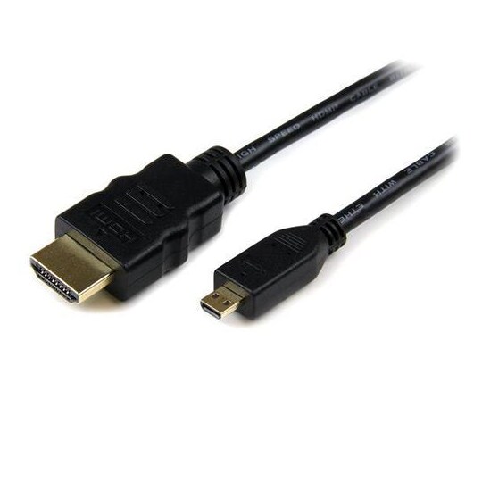 StarTech.com 3m HDMI/HDMI Micro, 3 m, HDMI Type A (Standard), HDMI Type D (Micro