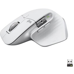 Logitech MX Master 3S trådløs mus (pale grey)