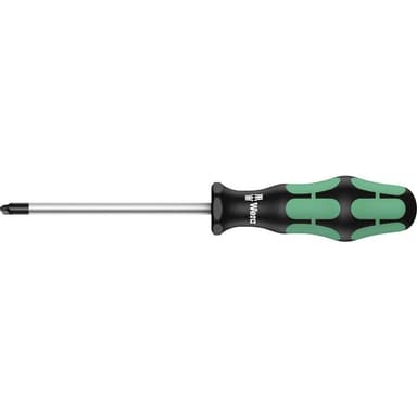 Wera 375 Værksted Tri-Wing-skruetrækker Størrelse TW 0 Klinge-længde: 80 mm