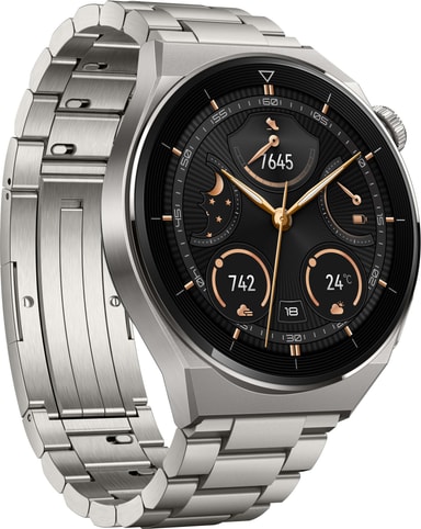 Huawei Watch GT3 Pro smartwatch 46mm (titanium/sølv) Elgiganten