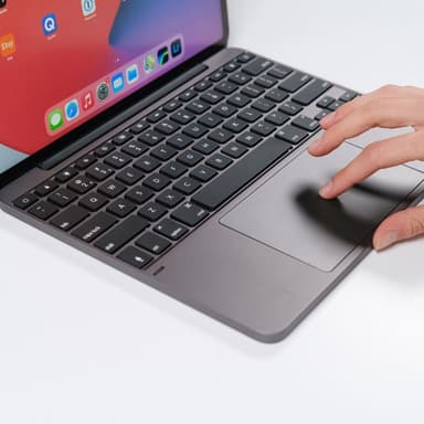 Brydge MAX+ iPad Pro 12.9 tastaturetui med trackpad