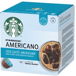 Starbucks Iced Americano kaffekapsler fra Nescafé Dolce Gusto 12503192