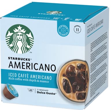 Starbucks Iced Americano kaffekapsler fra Nescafé Dolce Gusto 12503192 thumbnail