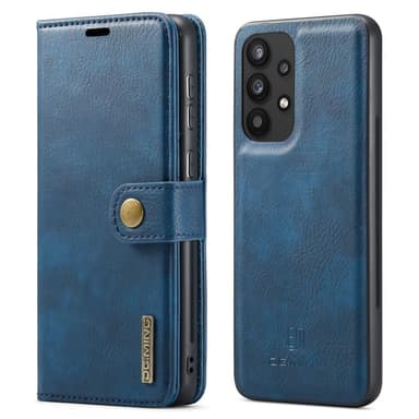 DG MING Samsung A33 5G 2-i-1 Magnet Pungetui - Blå
