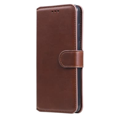 SKALO Samsung A13 5G Classic Pungetui - Brun