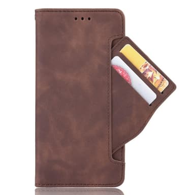 SKALO Samsung A04s 4G 6-RUM Pungetaske - Brun