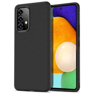 SKALO Samsung A53 5G Twill TPU-cover - Sort