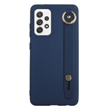 SKALO Samsung A53 5G Håndrem TPU-cover - Blå