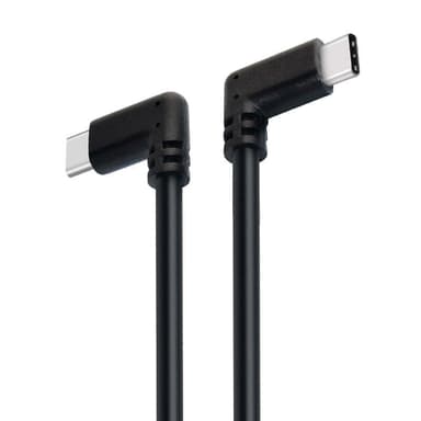 NÖRDIC 1,5 m 10 Gbps 5A strømforsyning PD100W med Emarker USB3.2 Gen2 USB-C til C hurtigopladningskabel
