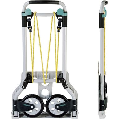 Wolfcraft TS 600 5505000 Sækkevogn sammenklappelig Trykstøbt aluminium Bæreevne (max.): 70 kg