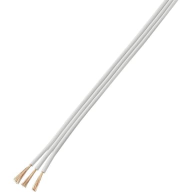 TRU COMPONENTS 1564510 Tråd 3 x 0.75 mm² Hvid 10 m